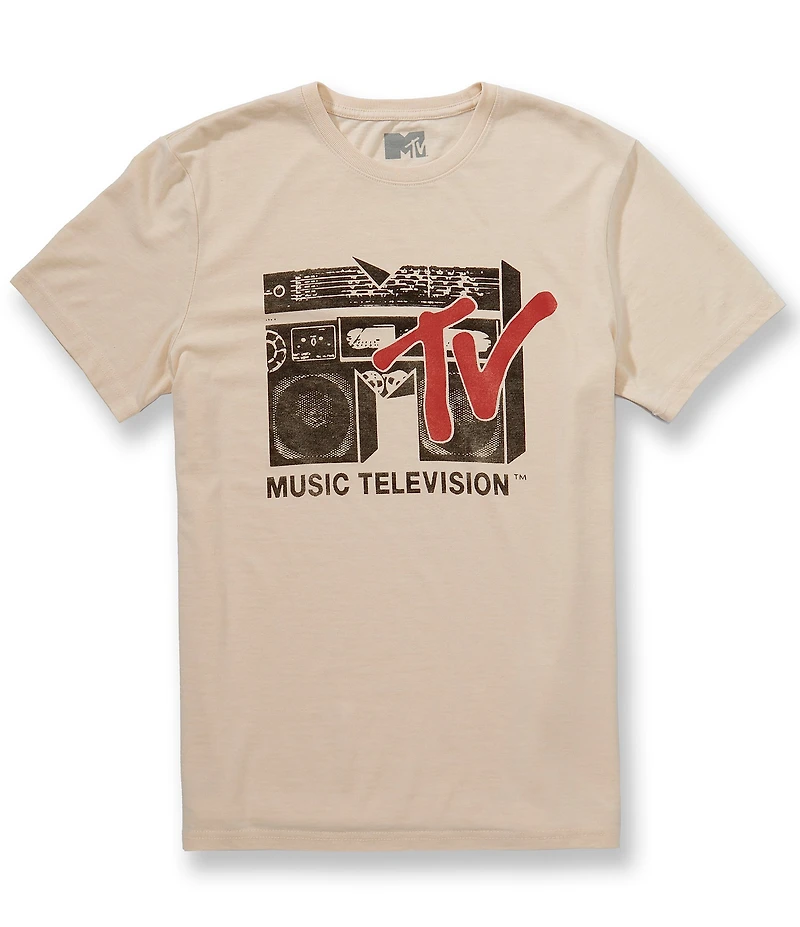 Lucky Brand Short Sleeve MTV Boom Box Tee