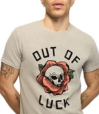 Lucky Brand Short Sleeve Out Of Luck Skull Tee