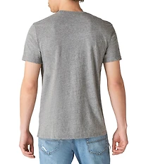 Lucky Brand Short Sleeve American Flag T-Shirt