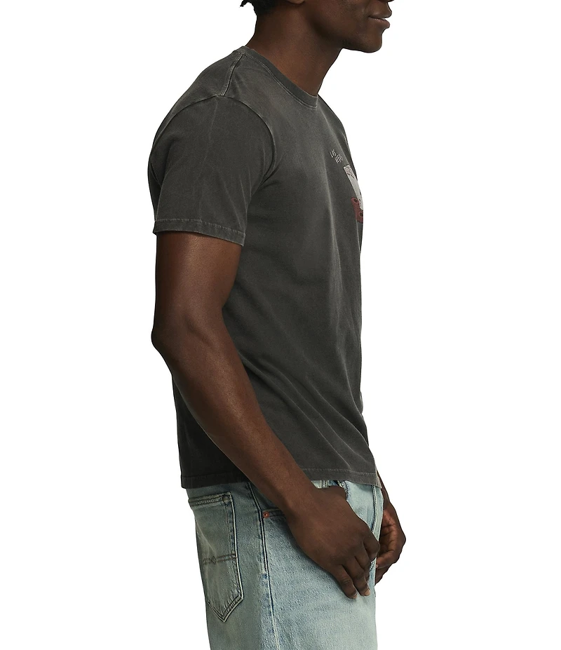 Lucky Brand Short Sleeve Vegas Poker Club Tee