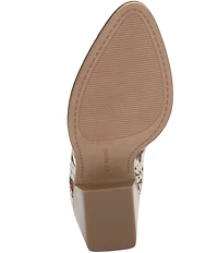 Lucky Brand Sonah2 Hair Calf Block Heel Booties