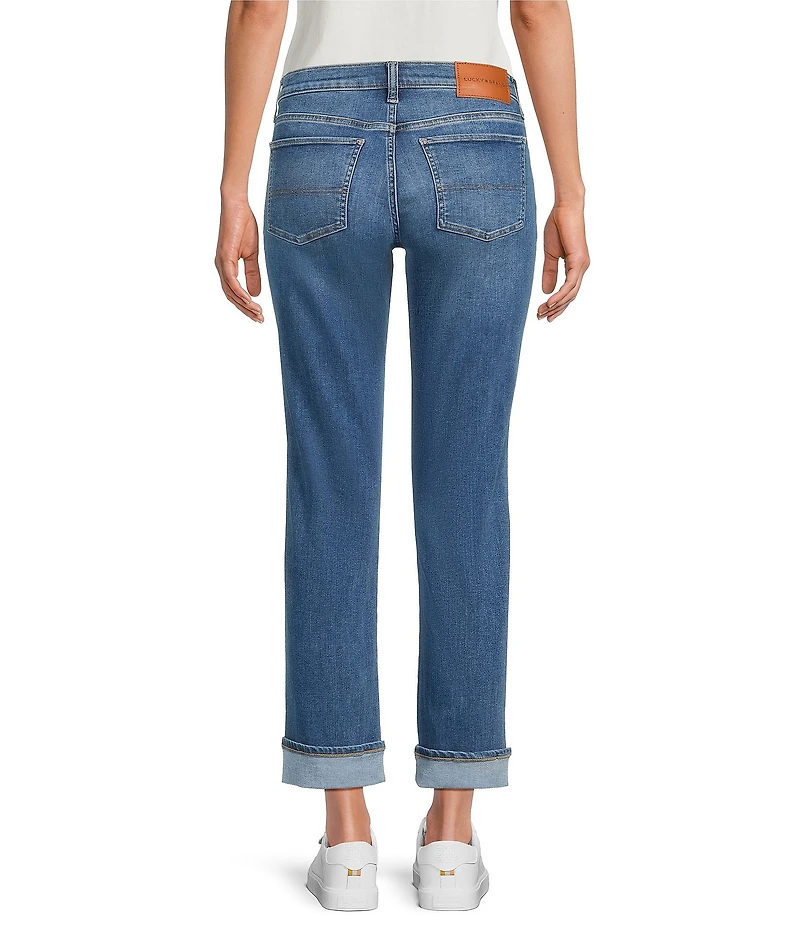 Lucky Brand Stretch Denim Mid Rise Slim Fit Ankle Length Jeans