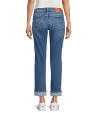 Lucky Brand Stretch Denim Mid Rise Slim Fit Ankle Length Jeans
