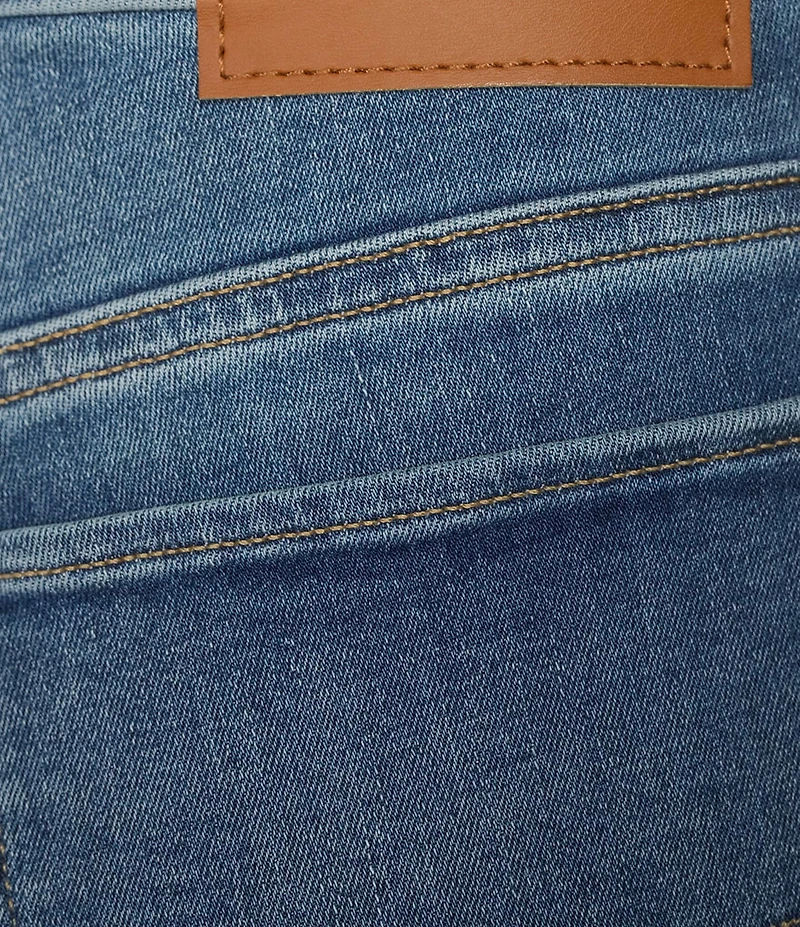 Lucky Brand Stretch Denim Mid Rise Slim Fit Ankle Length Jeans