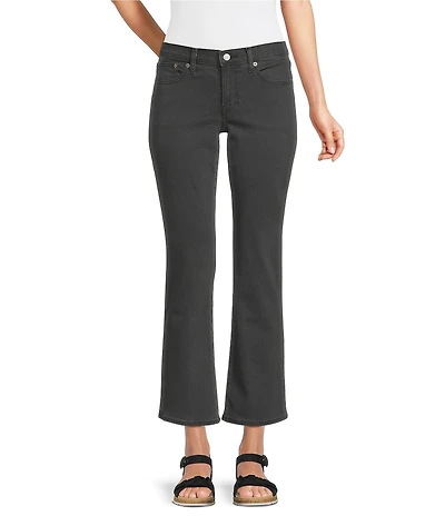 Lucky Brand Stretch Denim Mid Rise Sweet Kick Crop Jeans