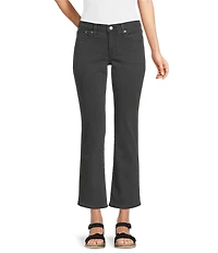 Lucky Brand Stretch Denim Mid Rise Sweet Kick Crop Jeans