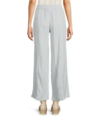 Lucky Brand Striped Gauze Wide Leg Pants