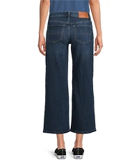 Lucky Brand Sweet Denim Mid Rise Wide Leg Ankle Jeans