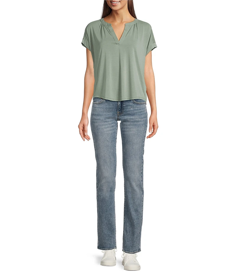 Lucky Brand Sweet Straight Relaxed Fit Mid Rise 5-Pocket Jean