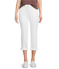 Lucky Brand Sweet Stretch Denim Mid Rise Cropped Jeans