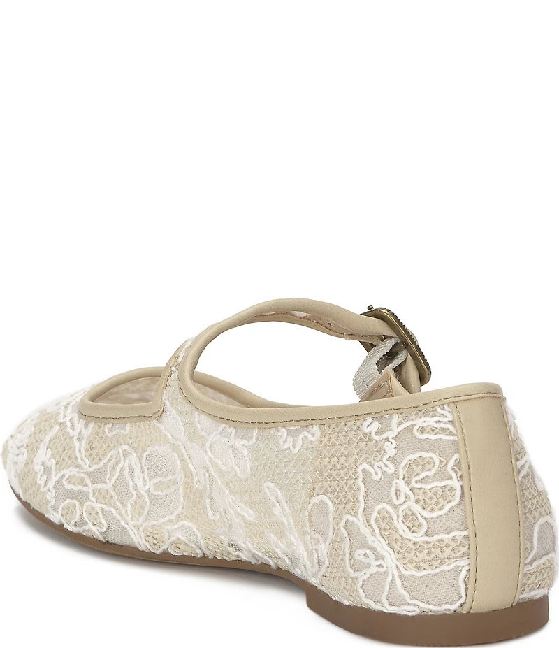 Lucky Brand Tannyr Floral Lace Mary Jane Flats