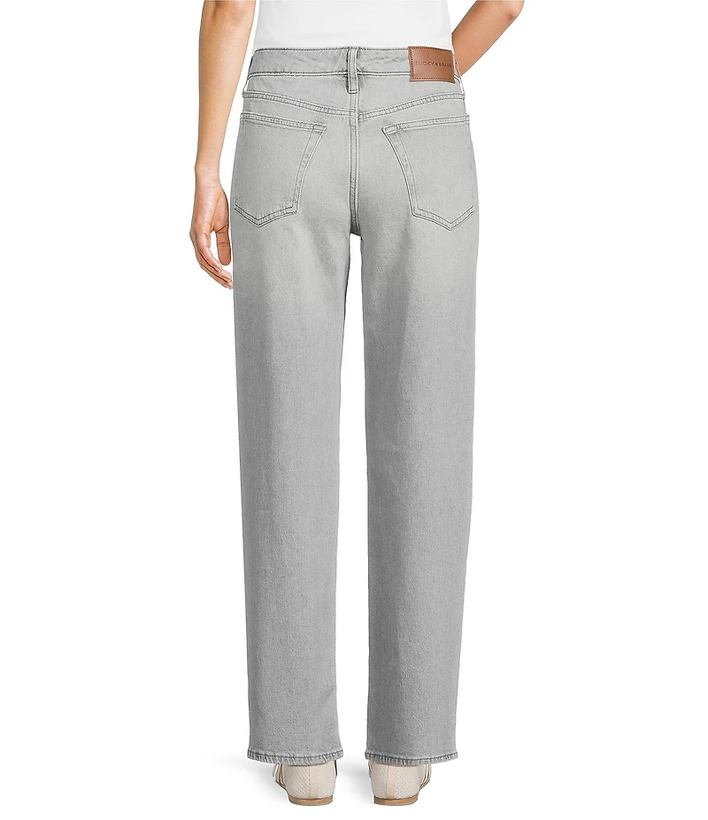 Lucky Brand The Baggy Stretch Denim High Rise Ankle Jeans