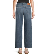 Lucky Brand The Baggy Stretch Denim Wide Leg Ankle Jeans