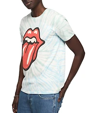 Lucky Brand The Rolling Stones Tie-Dyed Short Sleeve T-Shirt