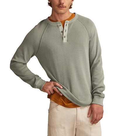 Lucky Brand Thermal Henley T-Shirt