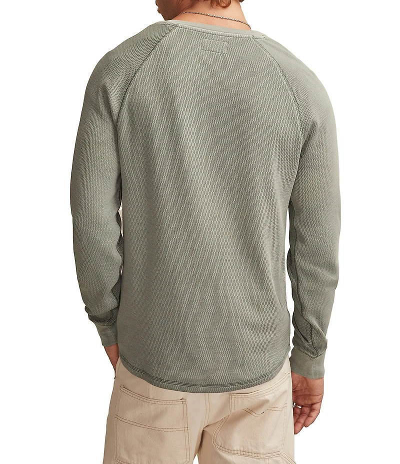 Lucky Brand Thermal Henley T-Shirt