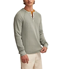 Lucky Brand Thermal Henley T-Shirt
