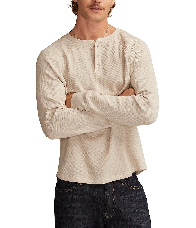 Lucky Brand Thermal Henley T-Shirt