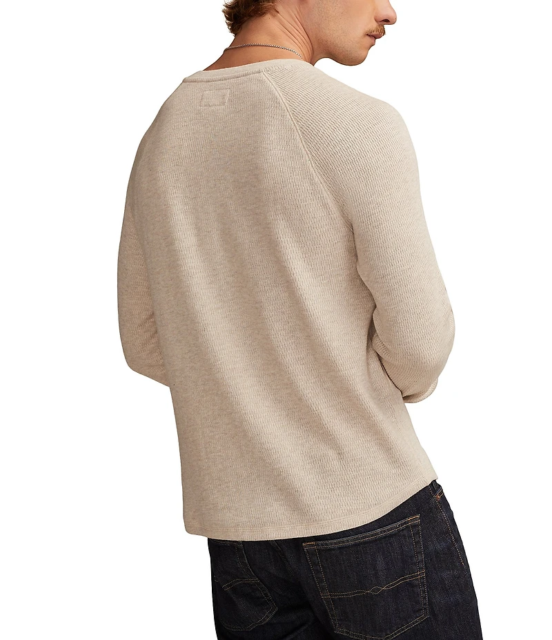 Lucky Brand Thermal Henley T-Shirt