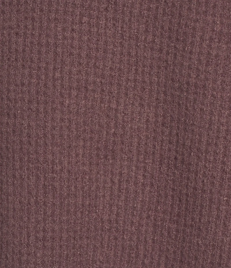 Lucky Brand Bamboo Waffle V-Neck Long Sleeve Top