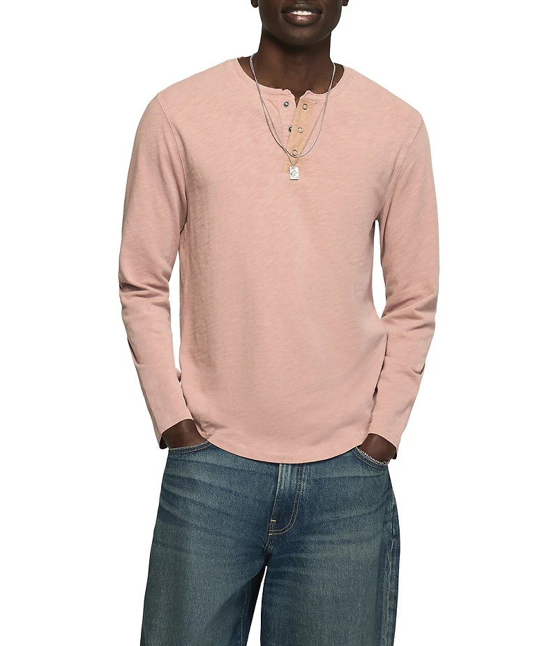 Lucky Brand Weekend Slub Henley T-Shirt