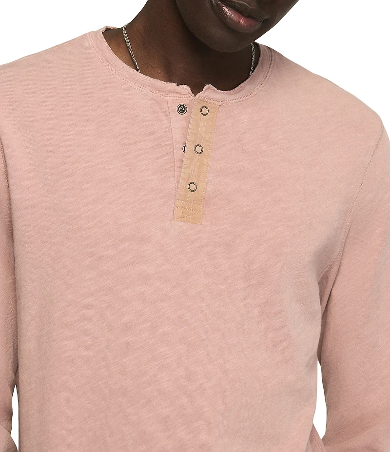 Lucky Brand Weekend Slub Henley T-Shirt