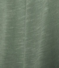 Lucky Brand Woven Eyelet Round Neck Short Sleeve Top