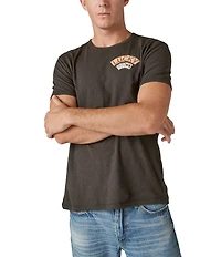 Lucky Short Sleeve Brand Aces Over Eights Graphic T-Shirt