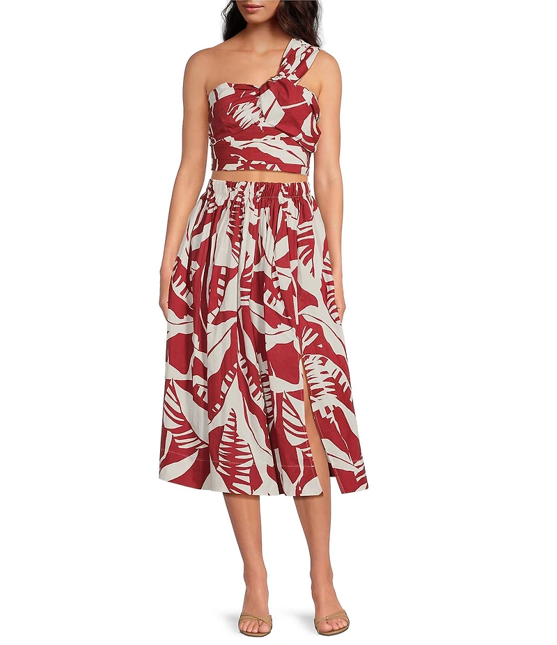 Lucy Paris Amari Coordinating Printed Woven Skirt