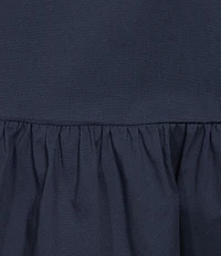 Lucy Paris Brony Off-The-Shoulder Long Sleeve Mini Dress