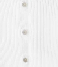 Lucy Paris Eris Knit V-Neck Sleeveless Fitted Vest