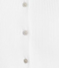 Lucy Paris Eris Knit V-Neck Sleeveless Fitted Vest