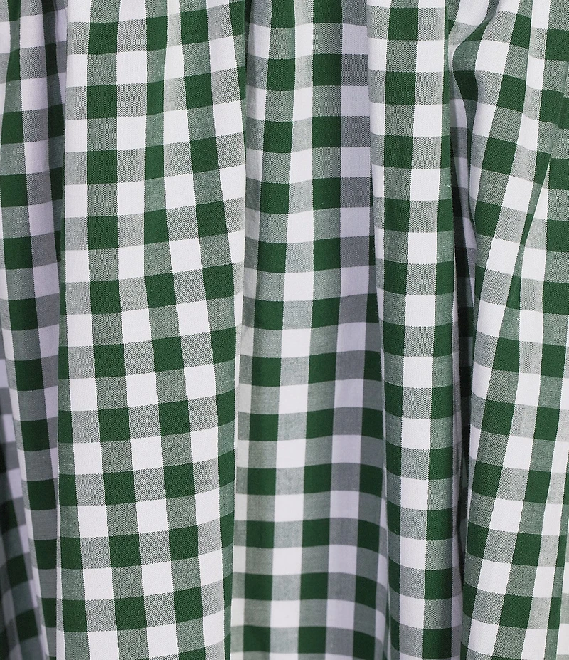 Lucy Paris Gingham Print Halter Neck Sleeveless Maxi Dress