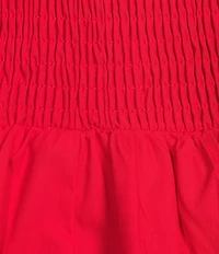 Lucy Paris Hazel Square Neck Sleeveless Smock Drop Waist Dress