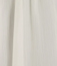 Lucy Paris Kyle V-Neck Long Sleeve Chiffon Ruffle Top