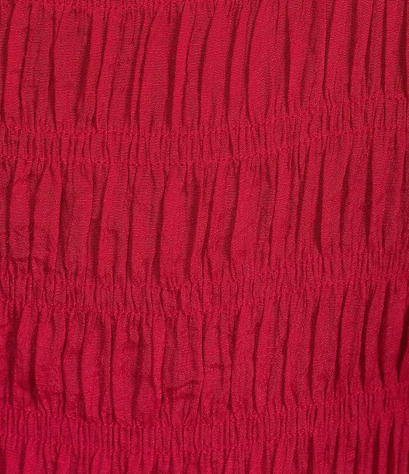 Lucy Paris Livia Smocked V-Neck Sleeveless Coordinating Top