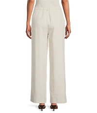 Lucy Paris Logan Tie Front Wide-Leg Coordinating Pants