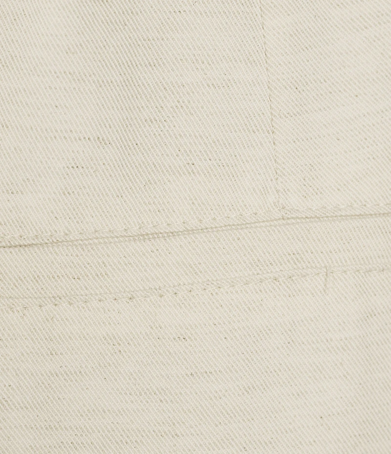 Lucy Paris Logan Tie Front Wide-Leg Coordinating Pants