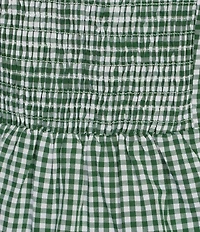 Lucy Paris Ludlow Gingham Print Square Neck Sleeveless Coordinating Vest Top