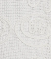 Lucy Paris Malaga Mesh Embroidered Square Neck Sleeveless Mini Dress