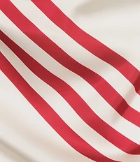 Lucy Paris Mariah Satin Stripe Halter Neck Sleeveless Coordinating Top