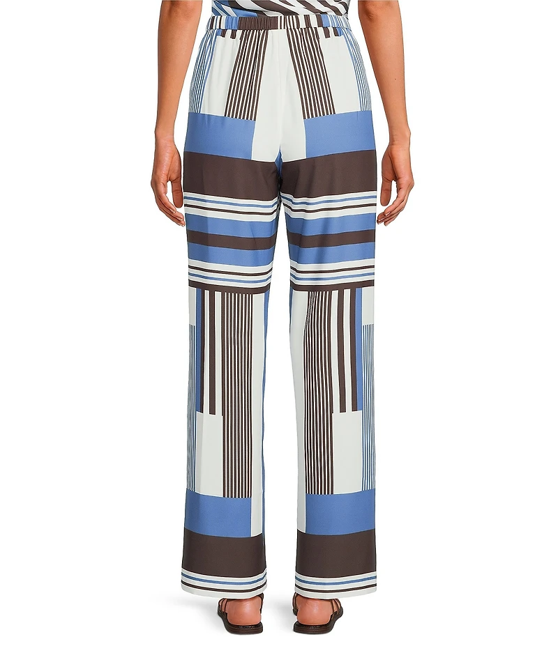 Lucy Paris Paul Printed High Rise Wide Leg Coordinating Pants