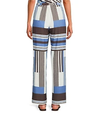 Lucy Paris Paul Printed High Rise Wide Leg Coordinating Pants