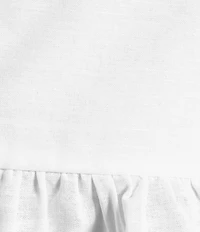 Lucy Paris Petite Size Bella Square Neck Sleeveless Peplum Top