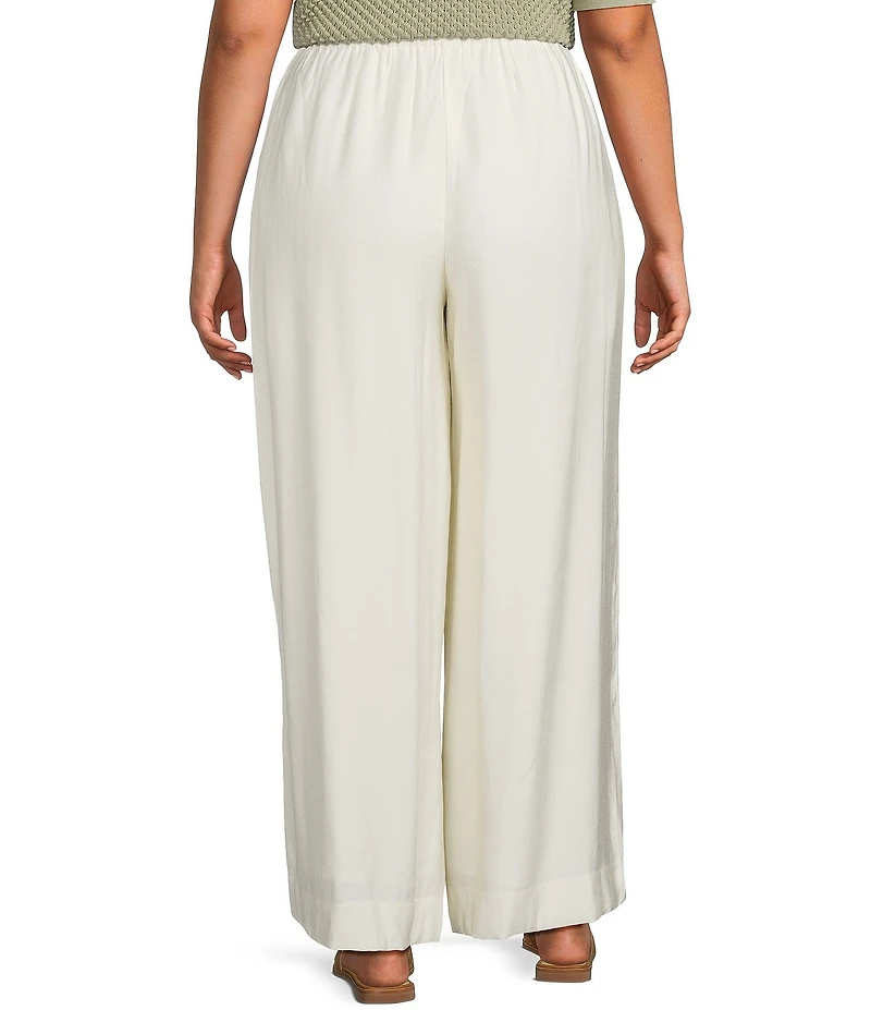 Lucy Paris Plus Bea Flowy Wide Leg Pants