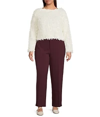Lucy Paris Plus Fuzzy Sequin Sweater