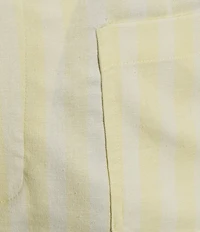 Lucy Paris Plus Johnny Stripe Print Front Pocket Pants