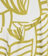 Lucy Paris Plus Kacey Sleeveless Printed Long Dress