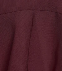 Lucy Paris Plus Long Sleeve Woven Kyle Ruffle Top