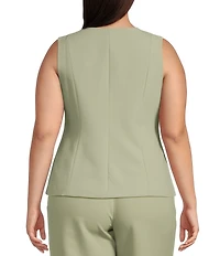 Lucy Paris Plus Size Cooridinating Mila Vest